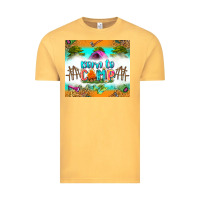 Vintage Mustard born to camp Vintage Tee - Zillion Design Studio
