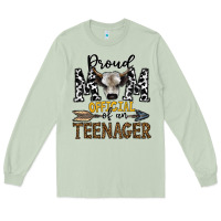 Matcha proud mom official of an teenager Long Sleeve Tee - CowhideDigitalArt