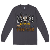 Smoke proud mom official of an teenager Long Sleeve Tee - CowhideDigitalArt