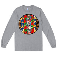 Heather Grey dominican republic coasters Long Sleeve Tee - AdoDesignShop