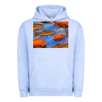 Pigment Grape Ice California Golden Trout Garibaldi Fish Background Urban Hoodie - Bettercallsaul