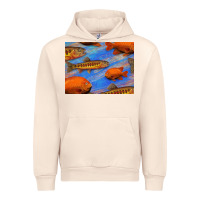 Sandshell California Golden Trout Garibaldi Fish Background Urban Hoodie - Bettercallsaul