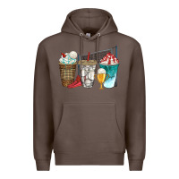 Coffee western volleyball coffee cups bbs Premium Hoodie - BundleAndBundleShop