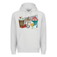 Dove Grey western volleyball coffee cups bbs Premium Hoodie - BundleAndBundleShop