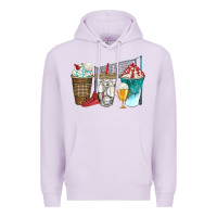 Lilac western volleyball coffee cups bbs Premium Hoodie - BundleAndBundleShop