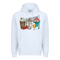White western volleyball coffee cups bbs Premium Hoodie - BundleAndBundleShop
