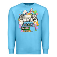 Ocean Blue easter gamer Premium Sweatshirt - MaliasSmallBusiness