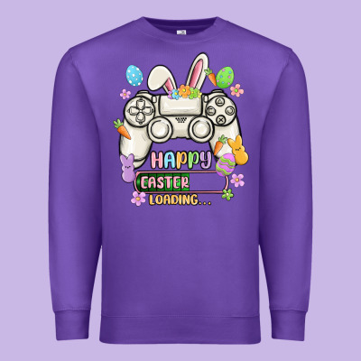 Easter Gamer Premium Sweatshirt Designed By Maliassmallbusiness