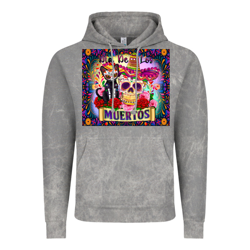 Dia De Los Muertos Vintage Hoodie by Zillion Design Studio | Teevron