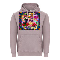 Vintage Zinc dia de los muertos Vintage Hoodie - Zillion Design Studio