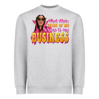 Heather Grey afro black boss lady Heavyweight Sweatshirt - texasbilliewilder