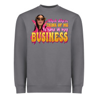 Storm afro black boss lady Heavyweight Sweatshirt - texasbilliewilder