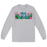 Moon Dust cactus and flowers mama libbey glass Long Sleeve Tee - HRA Design Shop