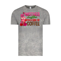 Cloud Rock mother hustler wt a side of coffee Vintage Tee - texasbilliewilder