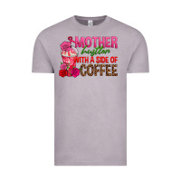 Vintage Zinc mother hustler wt a side of coffee Vintage Tee - texasbilliewilder