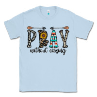 Dusty Blue pray whithout crasing Classic Tee - CowhideDigitalArt