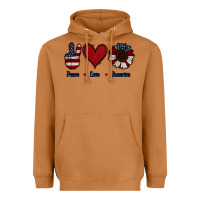 Meerkat Peace Love America Heavyweight Hoodie - Jasminsmagicworld