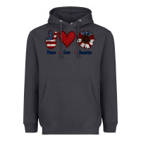 Smoke Peace Love America Heavyweight Hoodie - Jasminsmagicworld