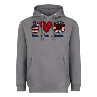 Storm Peace Love America Heavyweight Hoodie - Jasminsmagicworld