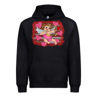 Valentine's Day Cupid Heart Urban Hoodie | Teevron