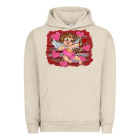 Pigment French Oak valentine's day cupid heart Urban Hoodie - RanaPortraitStore
