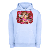 Pigment Grape Ice valentine's day cupid heart Urban Hoodie - RanaPortraitStore