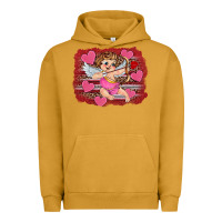 Pigment Peanut Butter valentine's day cupid heart Urban Hoodie - RanaPortraitStore