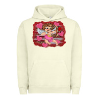 Pigment Pistachio valentine's day cupid heart Urban Hoodie - RanaPortraitStore