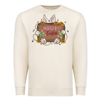 Sandshell howdy easter Premium Sweatshirt - MaliasSmallBusiness
