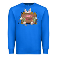 True Royal howdy easter Premium Sweatshirt - MaliasSmallBusiness