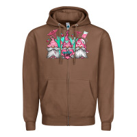 Chestnut nurse gnomes Zipper Hoodie - Jasminsmagicworld