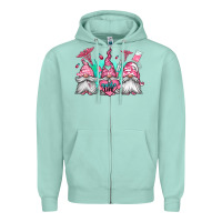 Seafoam nurse gnomes Zipper Hoodie - Jasminsmagicworld