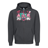 Smoke nurse gnomes Zipper Hoodie - Jasminsmagicworld