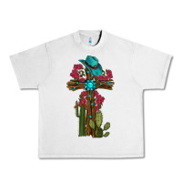 Lunar Rock cross gemstone cactus roses cowboy hat Urban Heavy Tee - RanaPortraitStore