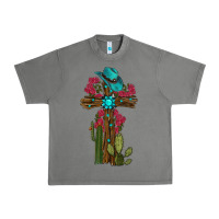 Tornado cross gemstone cactus roses cowboy hat Urban Heavy Tee - RanaPortraitStore