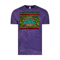 Cloud Purple feliz navidad Vintage Tee - RanaPortraitStore