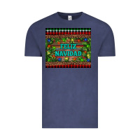 Vintage Denim feliz navidad Vintage Tee - RanaPortraitStore
