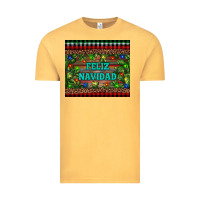 Vintage Mustard feliz navidad Vintage Tee - RanaPortraitStore