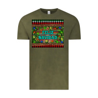 Vintage Olive feliz navidad Vintage Tee - RanaPortraitStore
