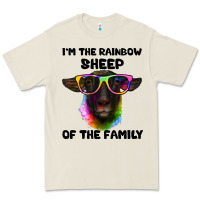 Bone i'm the rainbow sheep of the family suffolk sheep Premium Tee - Artiststas