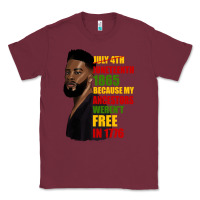 Burgundy juneteenth 1885 because my ancestors weren't free in 1776 black man Classic Tee - HRA Design Shop
