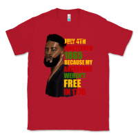 Red juneteenth 1885 because my ancestors weren't free in 1776 black man Classic Tee - HRA Design Shop
