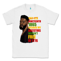 White juneteenth 1885 because my ancestors weren't free in 1776 black man Classic Tee - HRA Design Shop