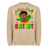 Mushroom a little black history with boy juneteenth Heavyweight Sweatshirt - texasbilliewilder
