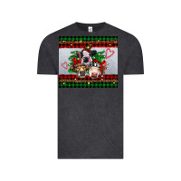 Vintage Black christmas heifers Vintage Tee - RanaPortraitStore