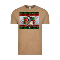 Vintage Coffee christmas heifers Vintage Tee - RanaPortraitStore