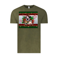 Vintage Olive christmas heifers Vintage Tee - RanaPortraitStore