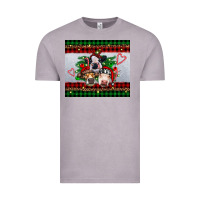 Vintage Zinc christmas heifers Vintage Tee - RanaPortraitStore