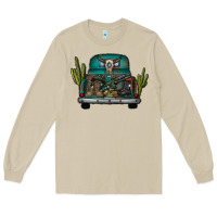 Mushroom soldier truck Long Sleeve Tee - CowhideDigitalArt