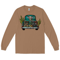 Toasted Coconut soldier truck Long Sleeve Tee - CowhideDigitalArt
